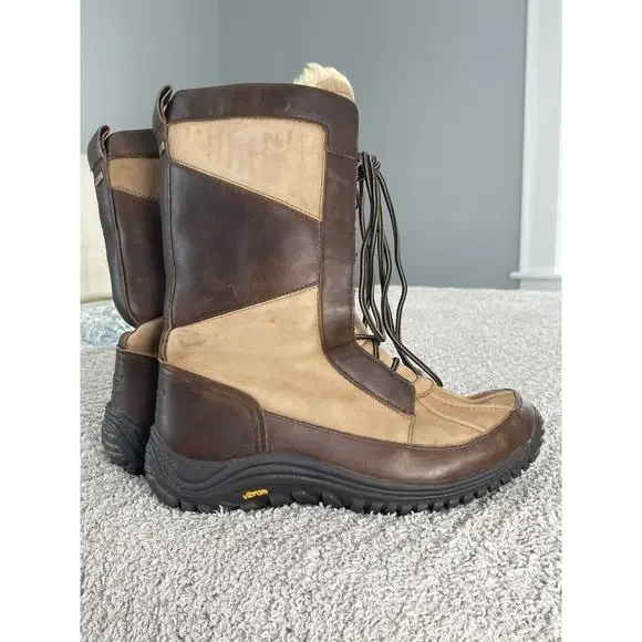 UGG Australia Mixon Waterproof Vibram Lined Snow Boot US 9 Women’s $250 - Picture 5 of 9